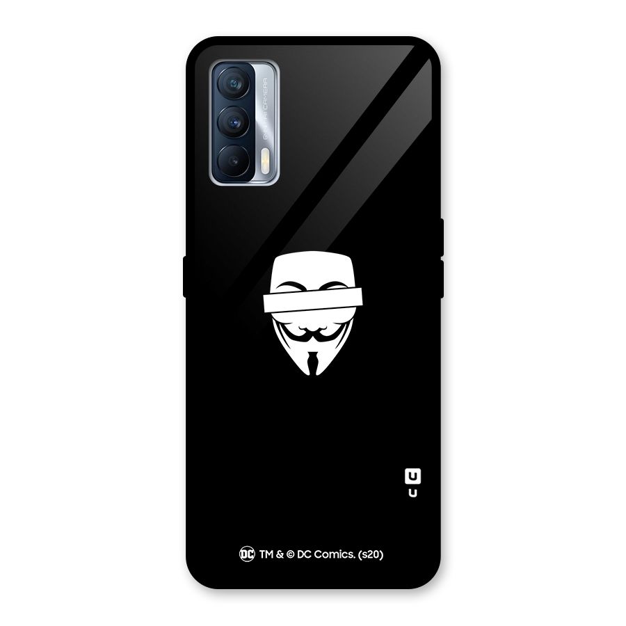 Vendetta Minimal Mask Glass Back Case for Realme X7