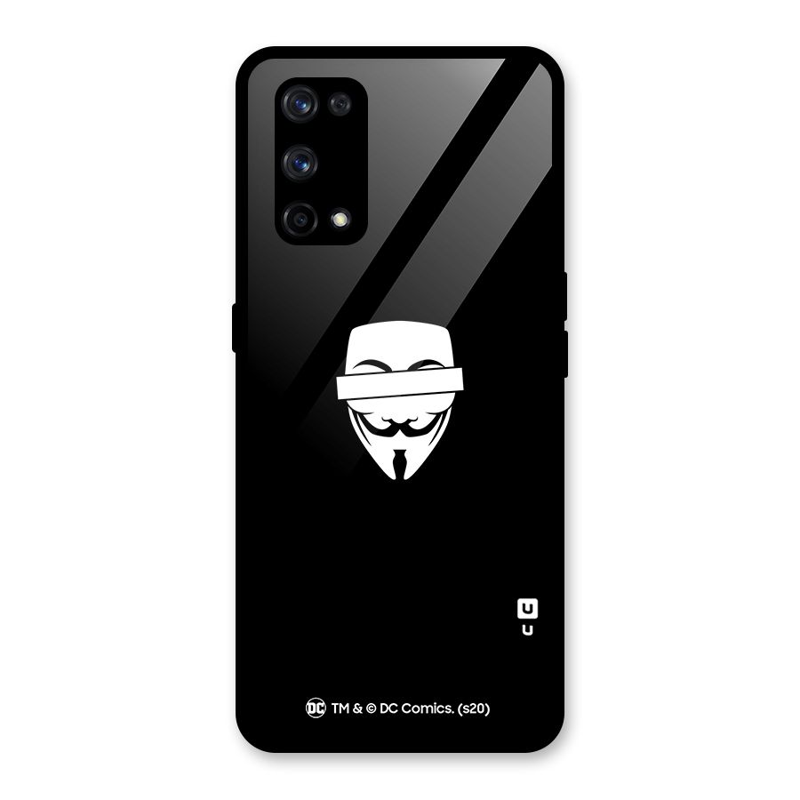 Vendetta Minimal Mask Glass Back Case for Realme X7 Pro