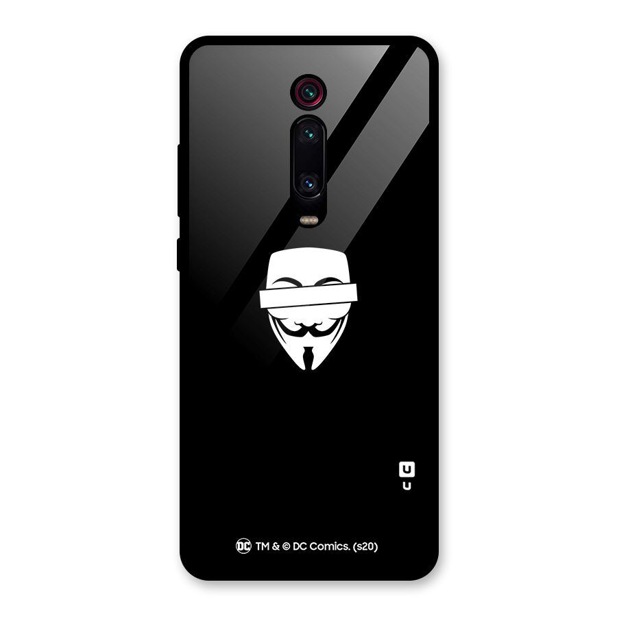 Vendetta Minimal Mask Glass Back Case for Redmi K20 Pro