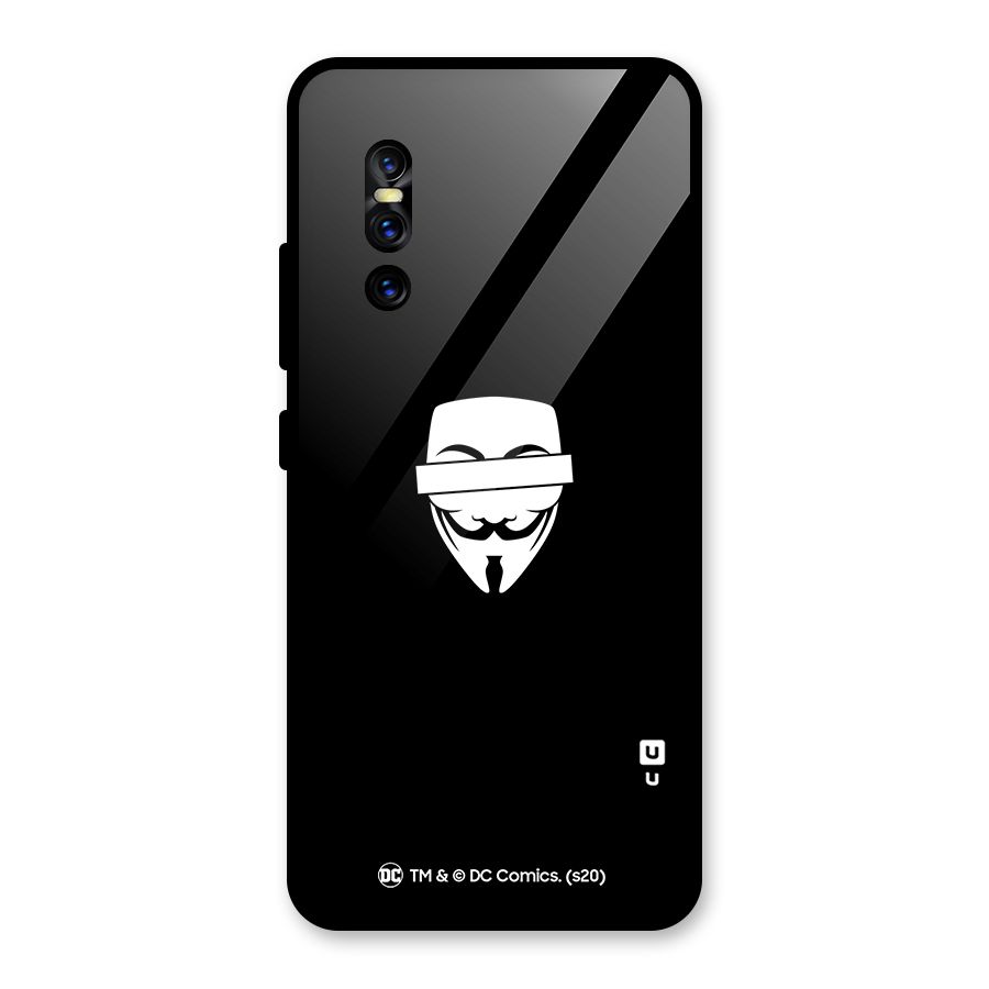 Vendetta Minimal Mask Glass Back Case for Vivo V15 Pro