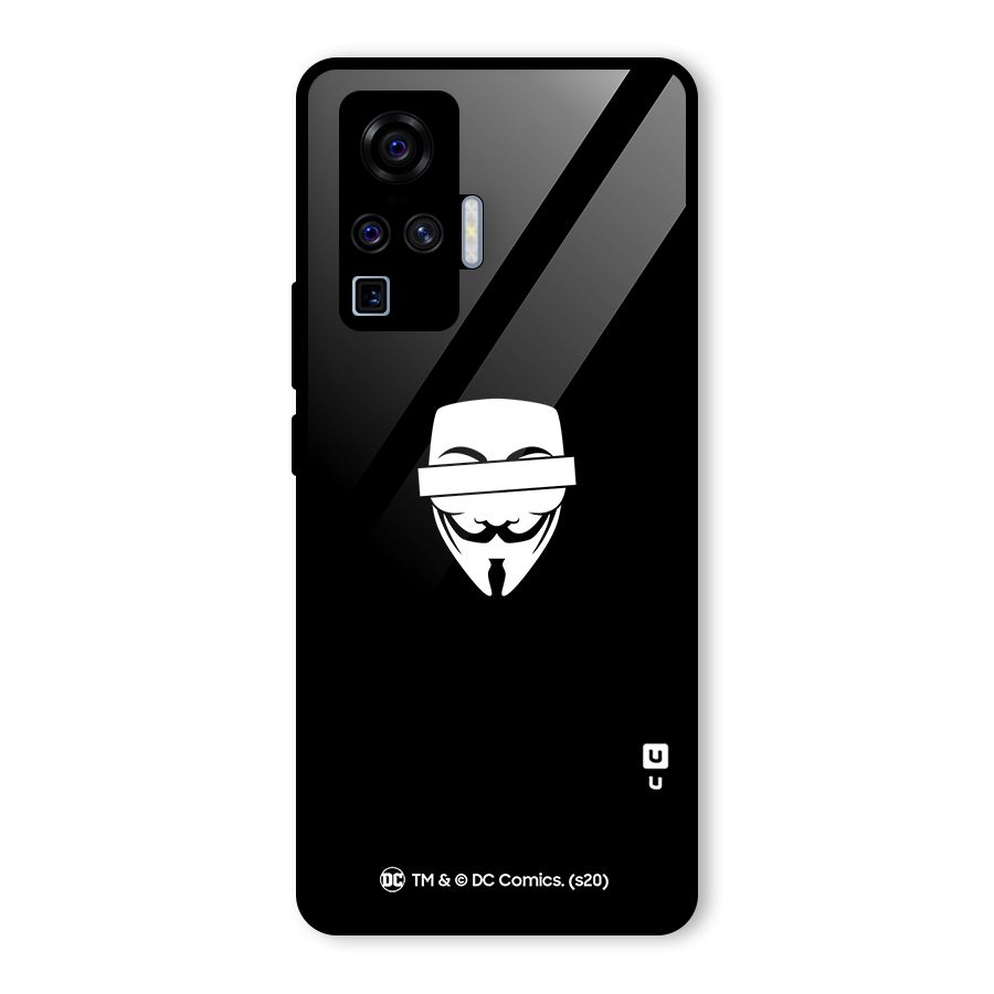 Vendetta Minimal Mask Glass Back Case for Vivo X50 Pro