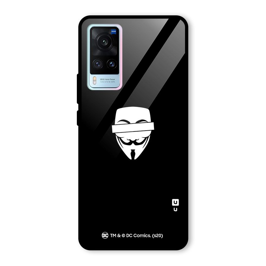 Vendetta Minimal Mask Glass Back Case for Vivo X60