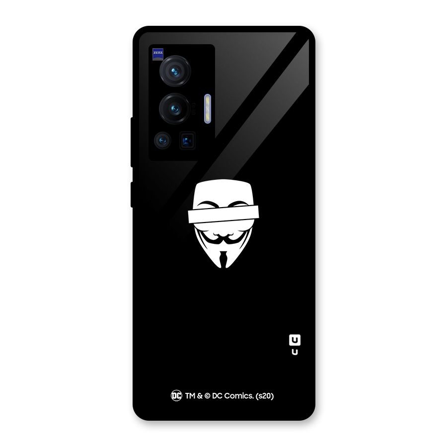 Vendetta Minimal Mask Glass Back Case for Vivo X70 Pro