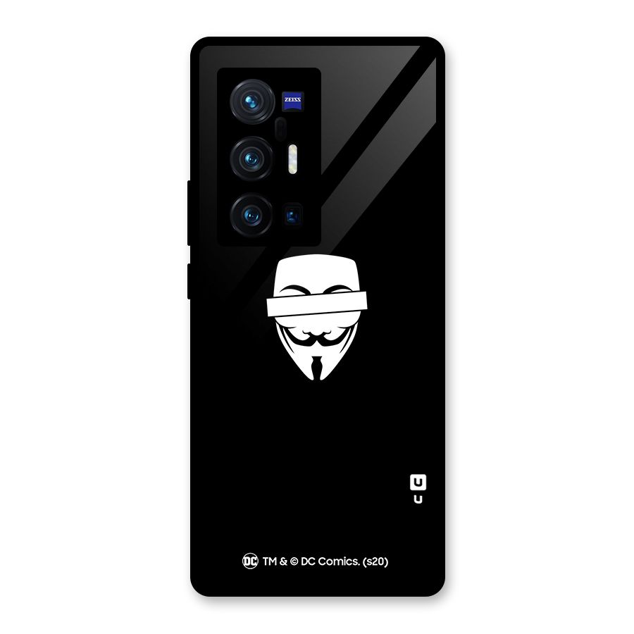 Vendetta Minimal Mask Glass Back Case for Vivo X70 Pro Plus