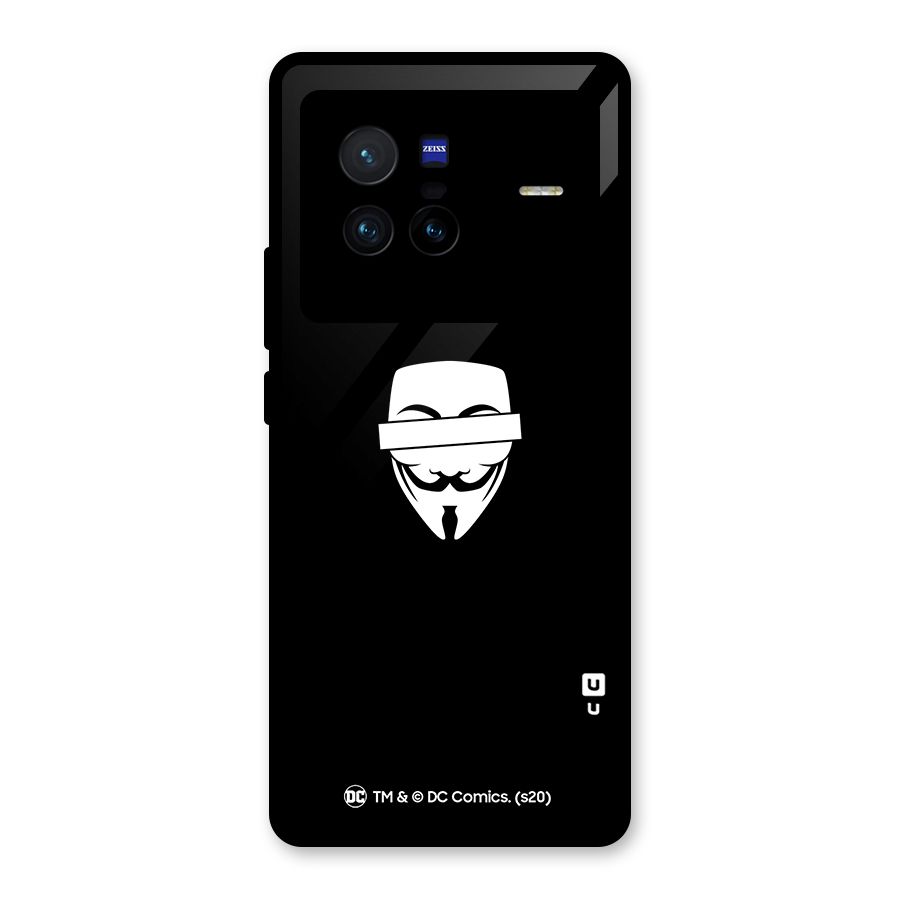 Vendetta Minimal Mask Glass Back Case for Vivo X80