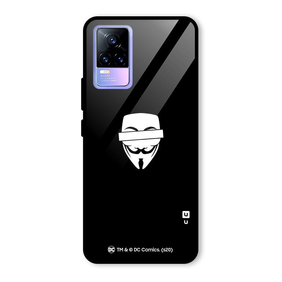 Vendetta Minimal Mask Glass Back Case for Vivo Y73