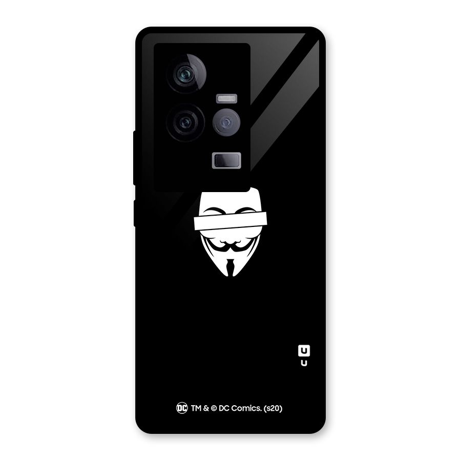 Vendetta Minimal Mask Glass Back Case for Vivo iQOO 11 5G