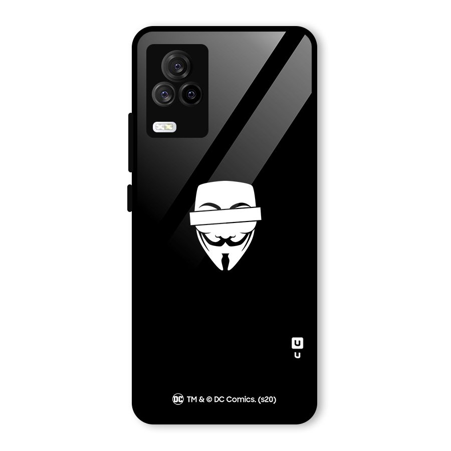 Vendetta Minimal Mask Glass Back Case for Vivo iQOO 7 Legend 5G