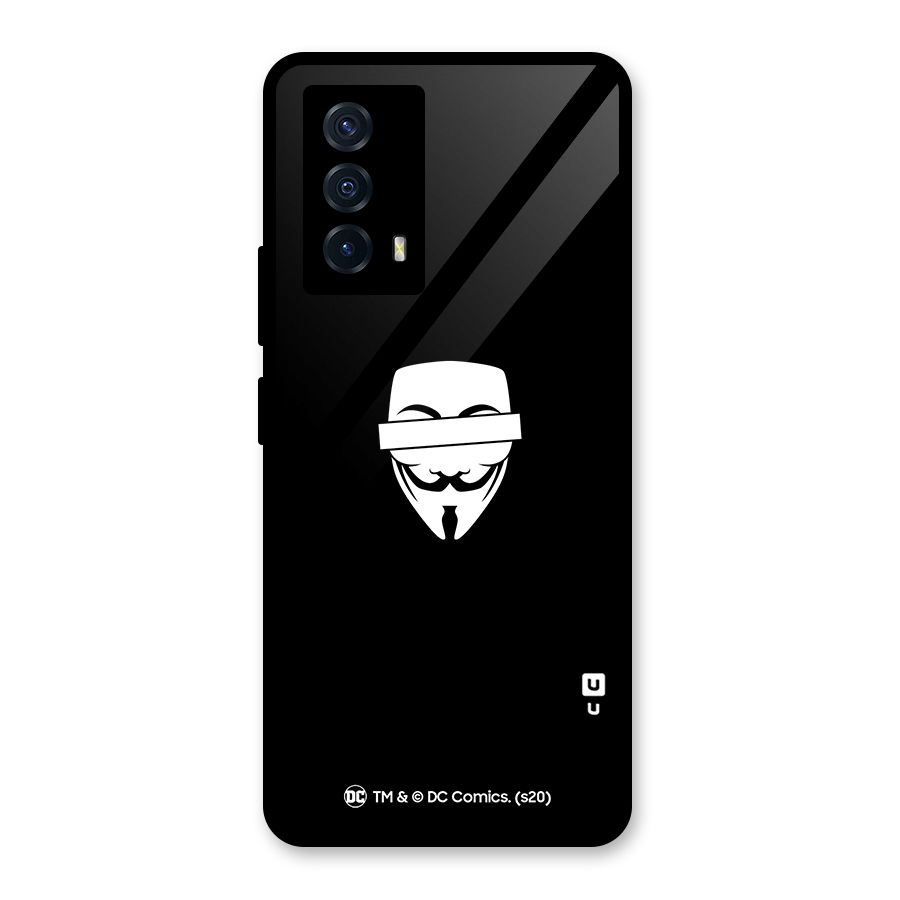 Vendetta Minimal Mask Glass Back Case for Vivo iQOO Z5