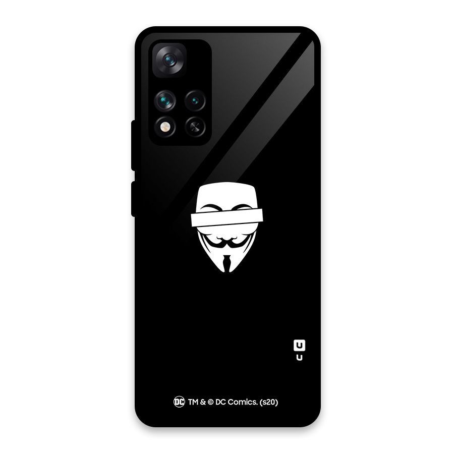 Vendetta Minimal Mask Glass Back Case for Xiaomi 11i HyperCharge 5G