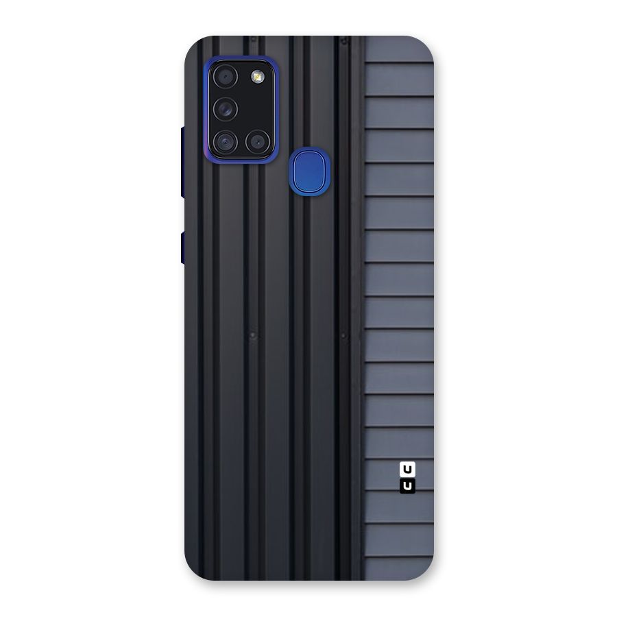Vertical Horizontal Back Case for Galaxy A21s