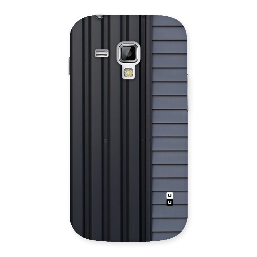Vertical Horizontal Back Case for Galaxy S Duos