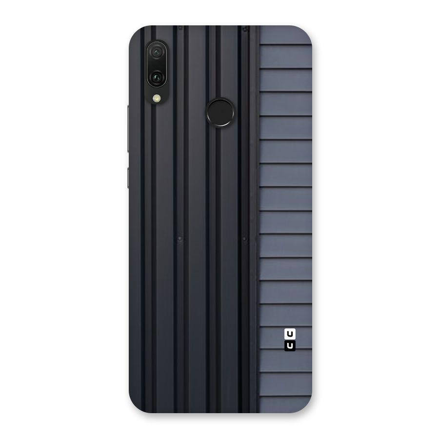 Vertical Horizontal Back Case for Huawei Y9 (2019)