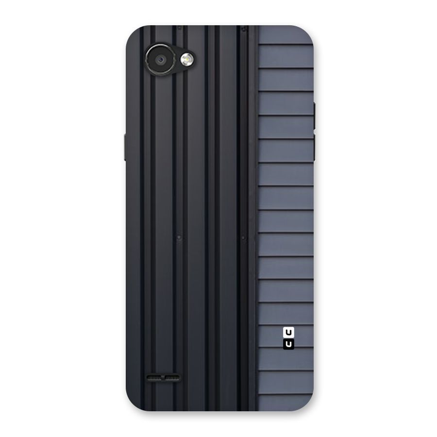 Vertical Horizontal Back Case for LG Q6