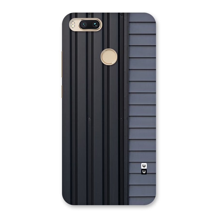 Vertical Horizontal Back Case for Mi A1