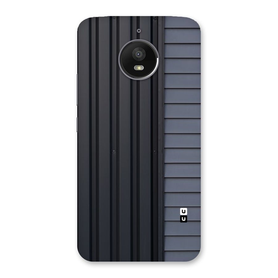 Vertical Horizontal Back Case for Moto E4 Plus