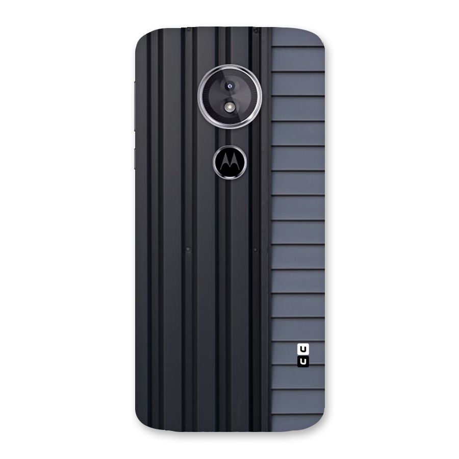 Vertical Horizontal Back Case for Moto E5