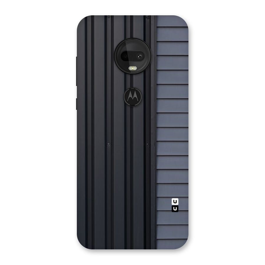 Vertical Horizontal Back Case for Moto G7