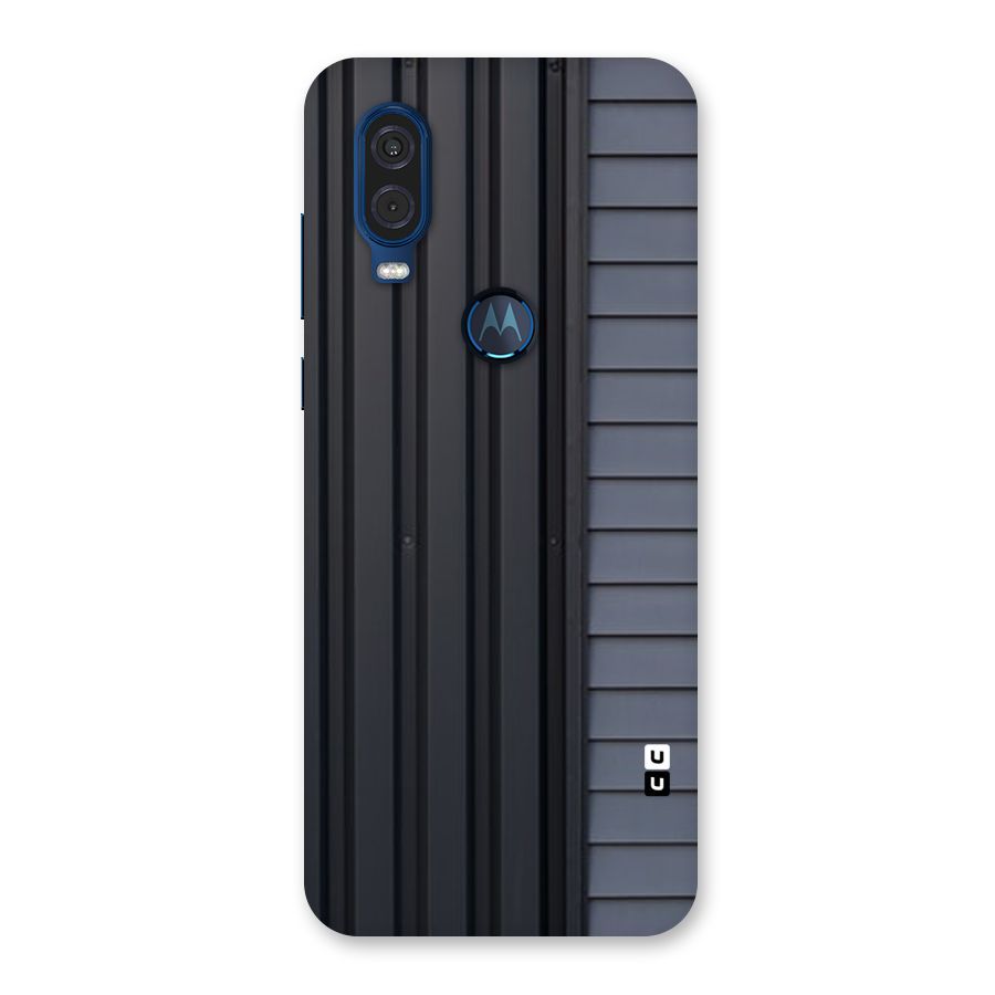 Vertical Horizontal Back Case for Motorola One Vision