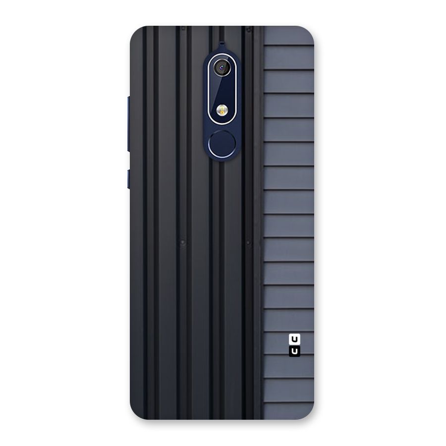 Vertical Horizontal Back Case for Nokia 5.1