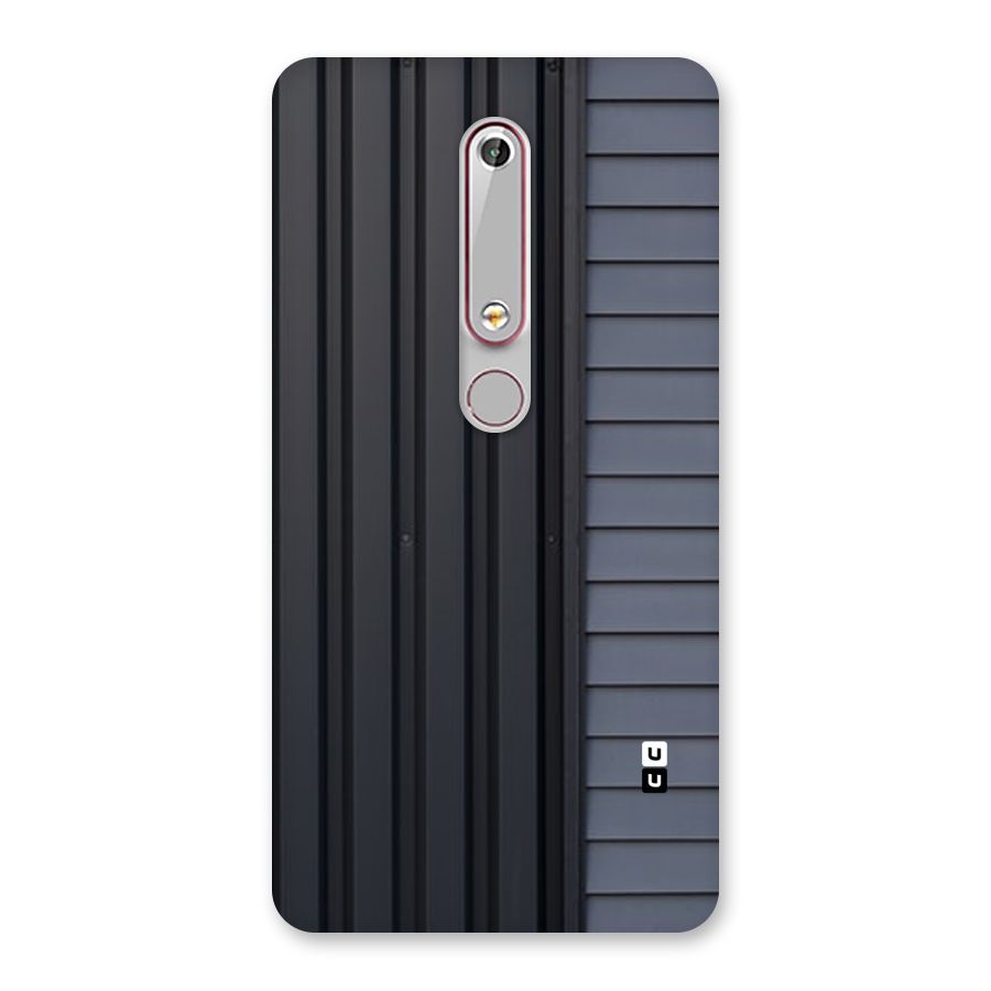Vertical Horizontal Back Case for Nokia 6.1