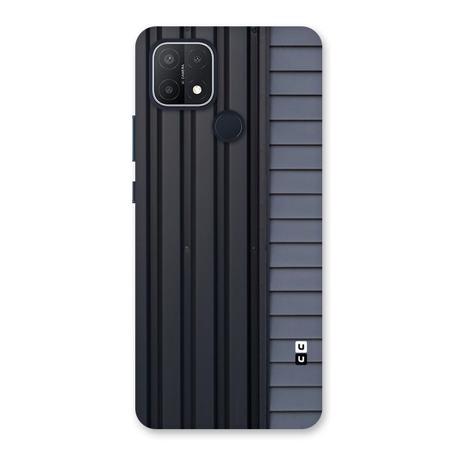 Vertical Horizontal Back Case for Oppo A15