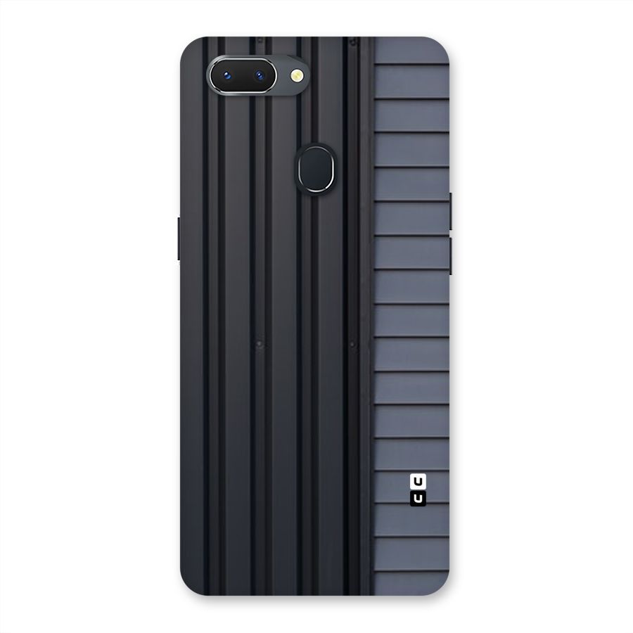 Vertical Horizontal Back Case for Oppo Realme 2