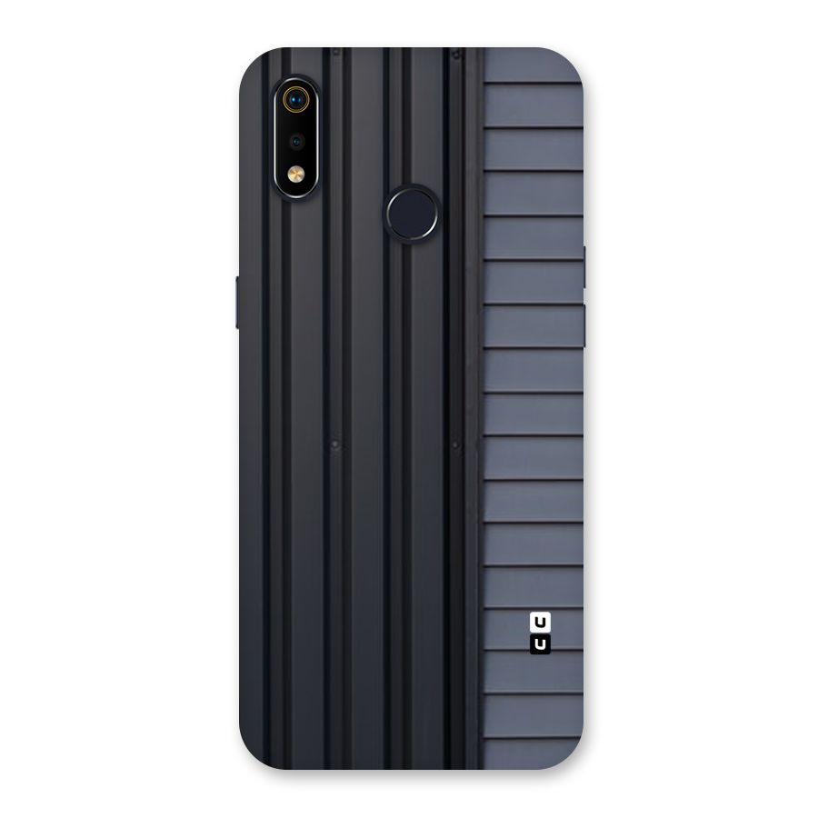 Vertical Horizontal Back Case for Realme 3i