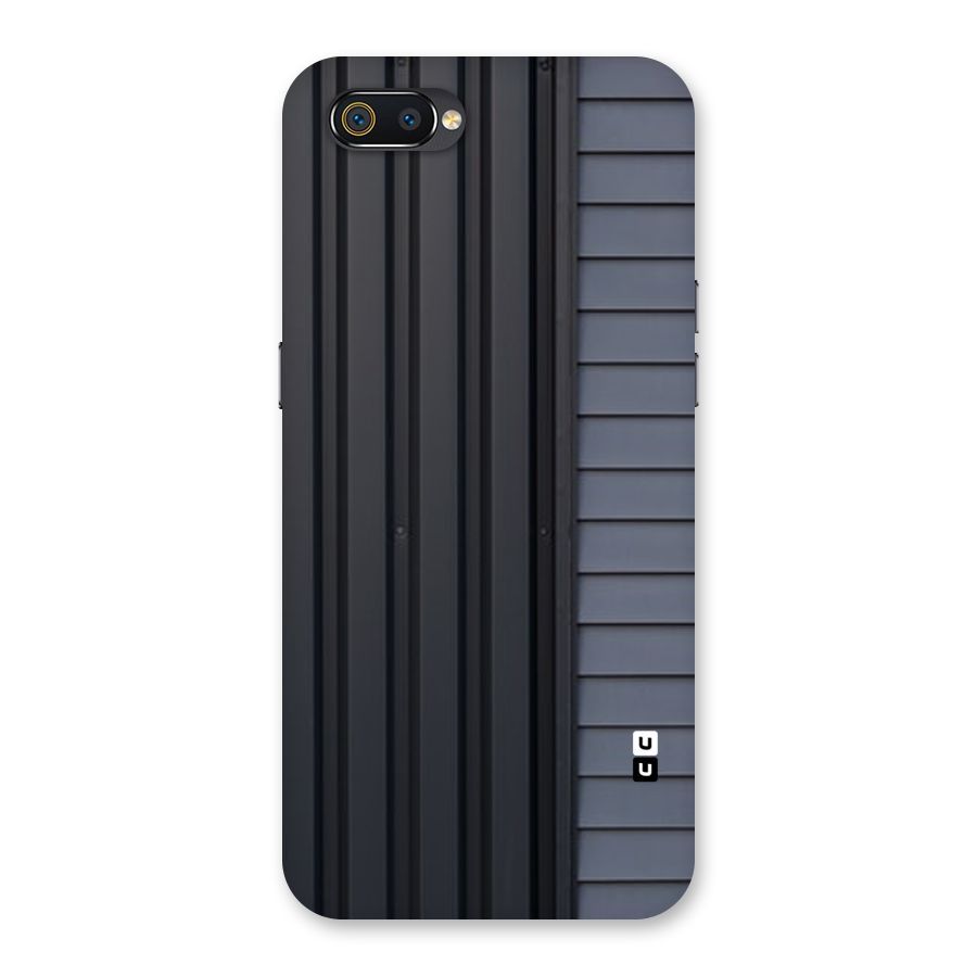 Vertical Horizontal Back Case for Realme C2