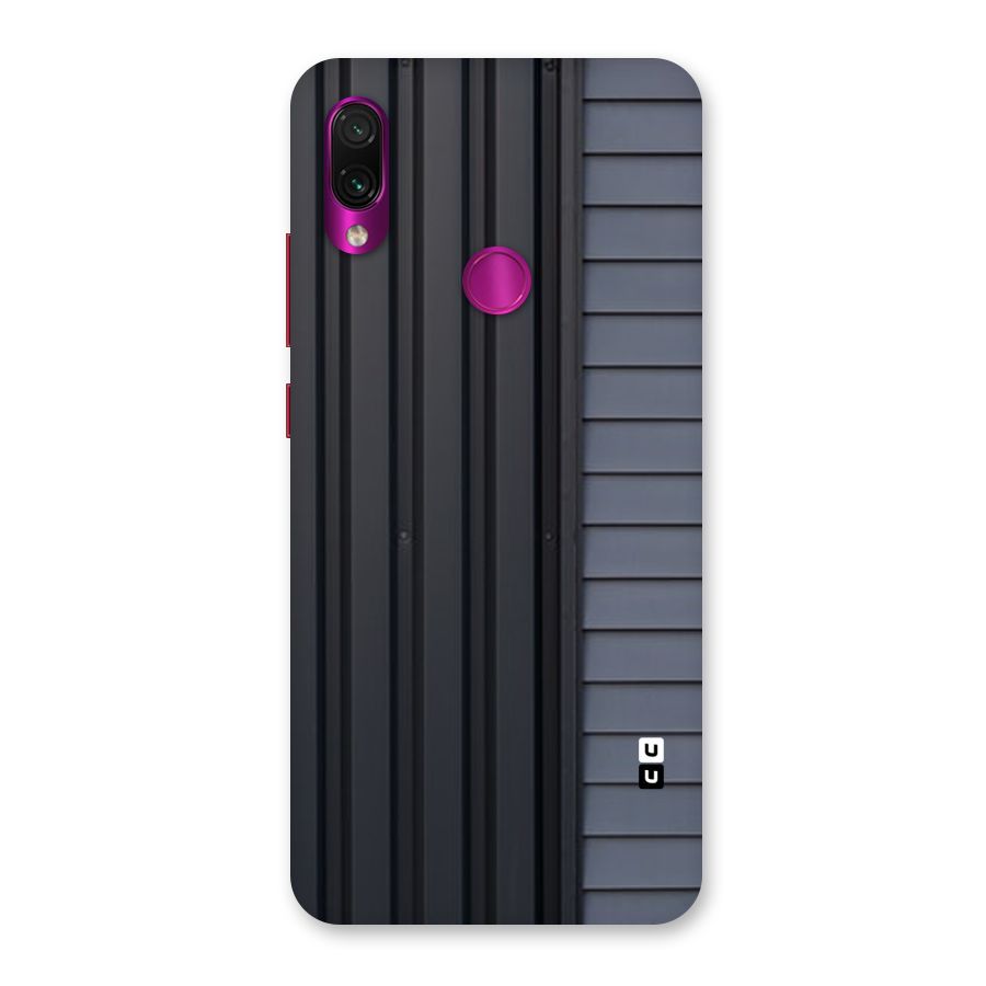 Vertical Horizontal Back Case for Redmi Note 7 Pro