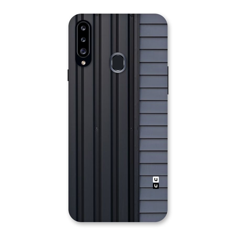 Vertical Horizontal Back Case for Samsung Galaxy A20s