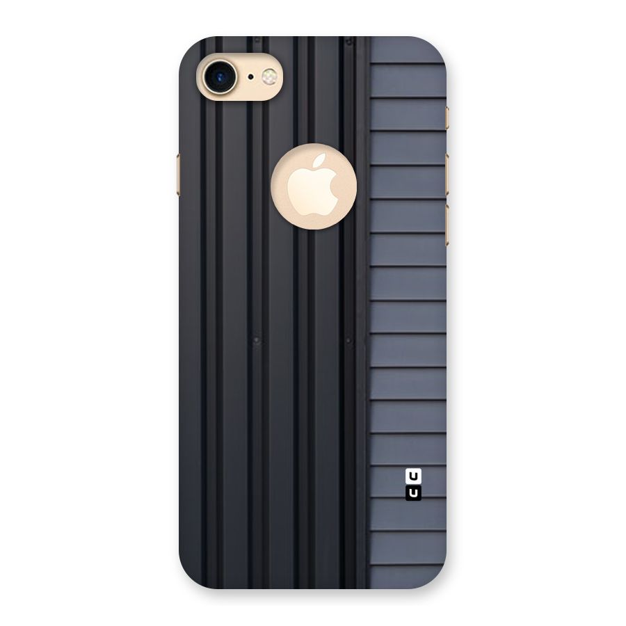 Vertical Horizontal Back Case for iPhone 7 Logo Cut