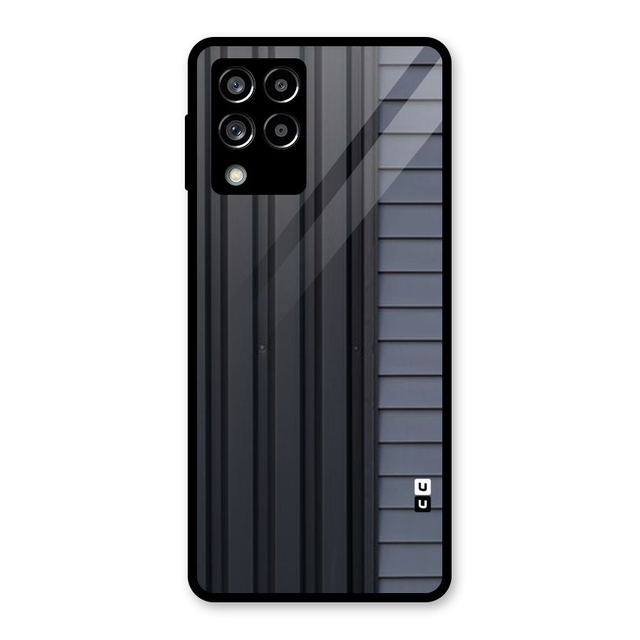 Vertical Horizontal Glass Back Case for Galaxy M53 5G