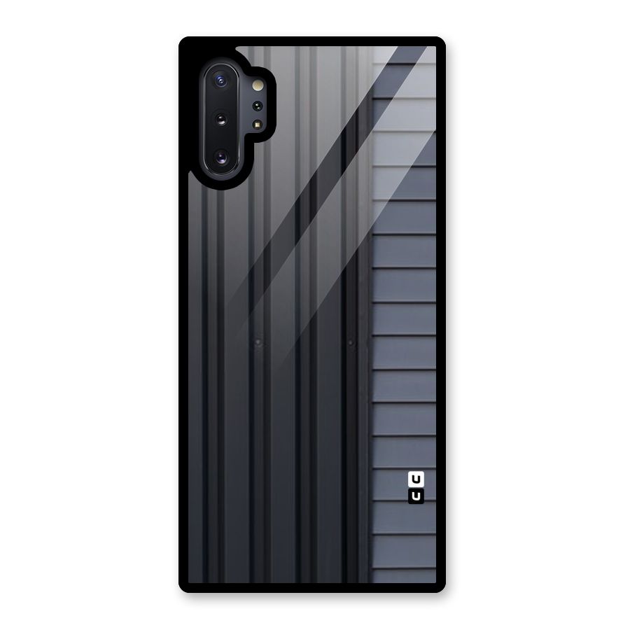 Vertical Horizontal Glass Back Case for Galaxy Note 10 Plus