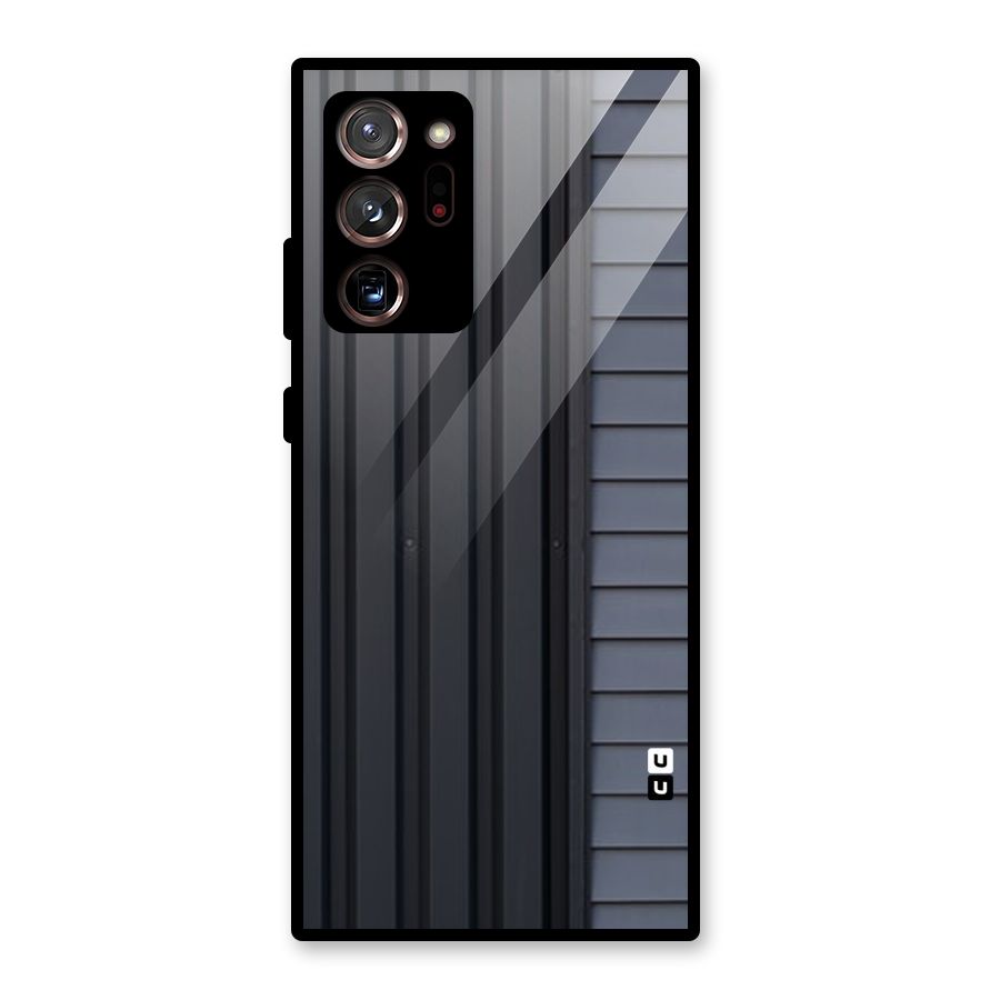 Vertical Horizontal Glass Back Case for Galaxy Note 20 Ultra