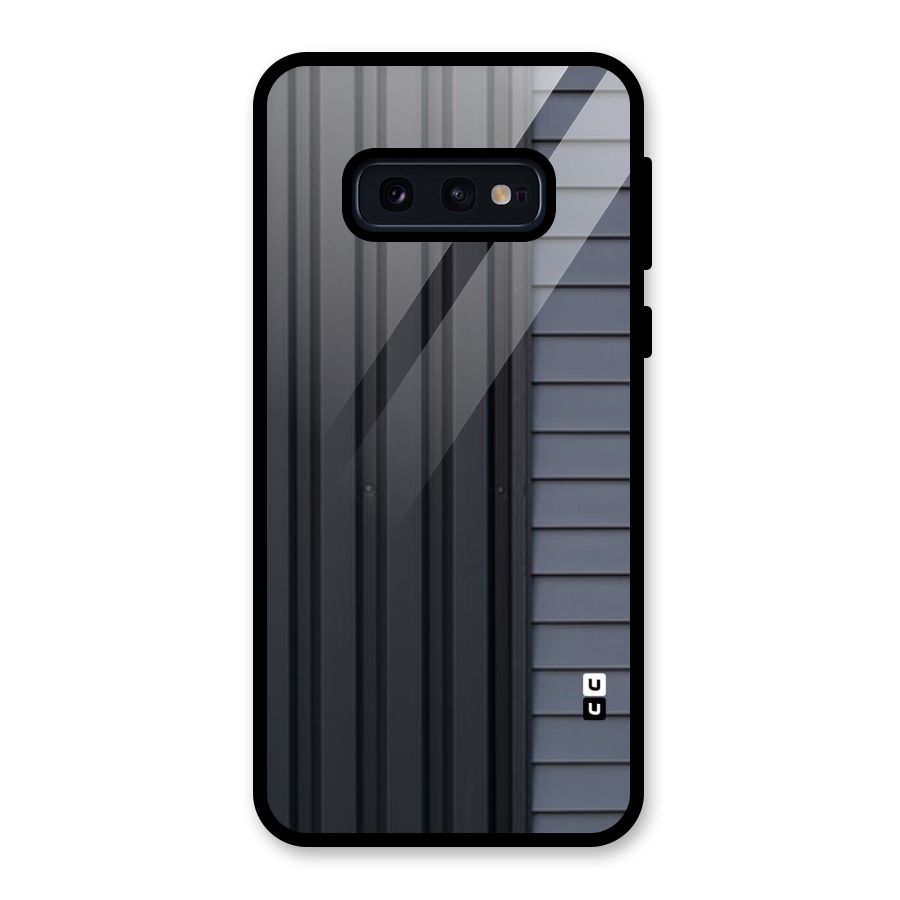 Vertical Horizontal Glass Back Case for Galaxy S10e