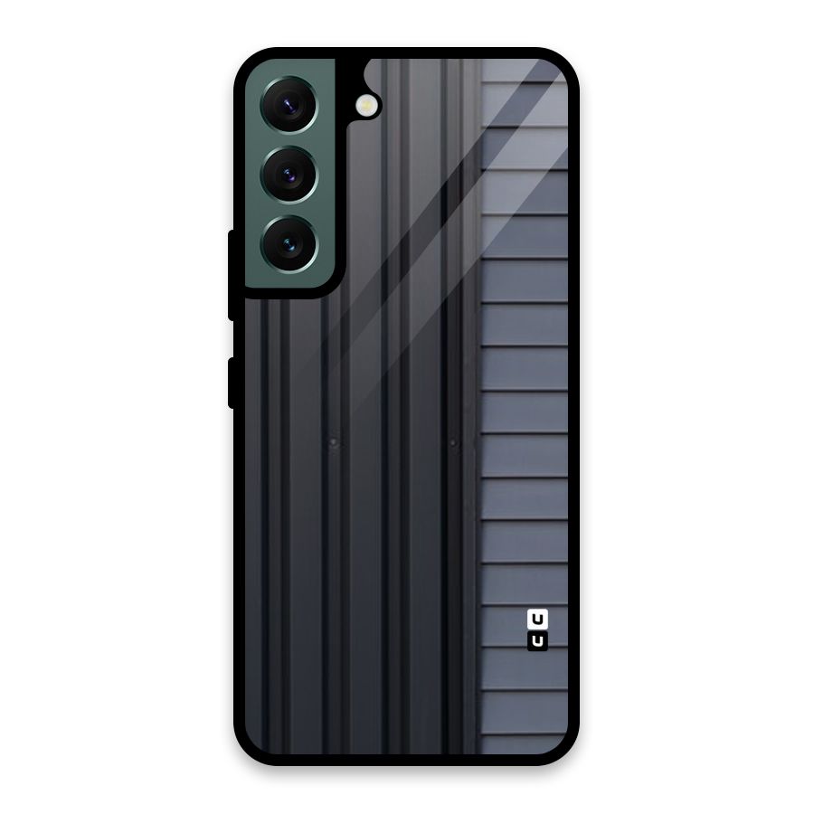 Vertical Horizontal Glass Back Case for Galaxy S22 5G
