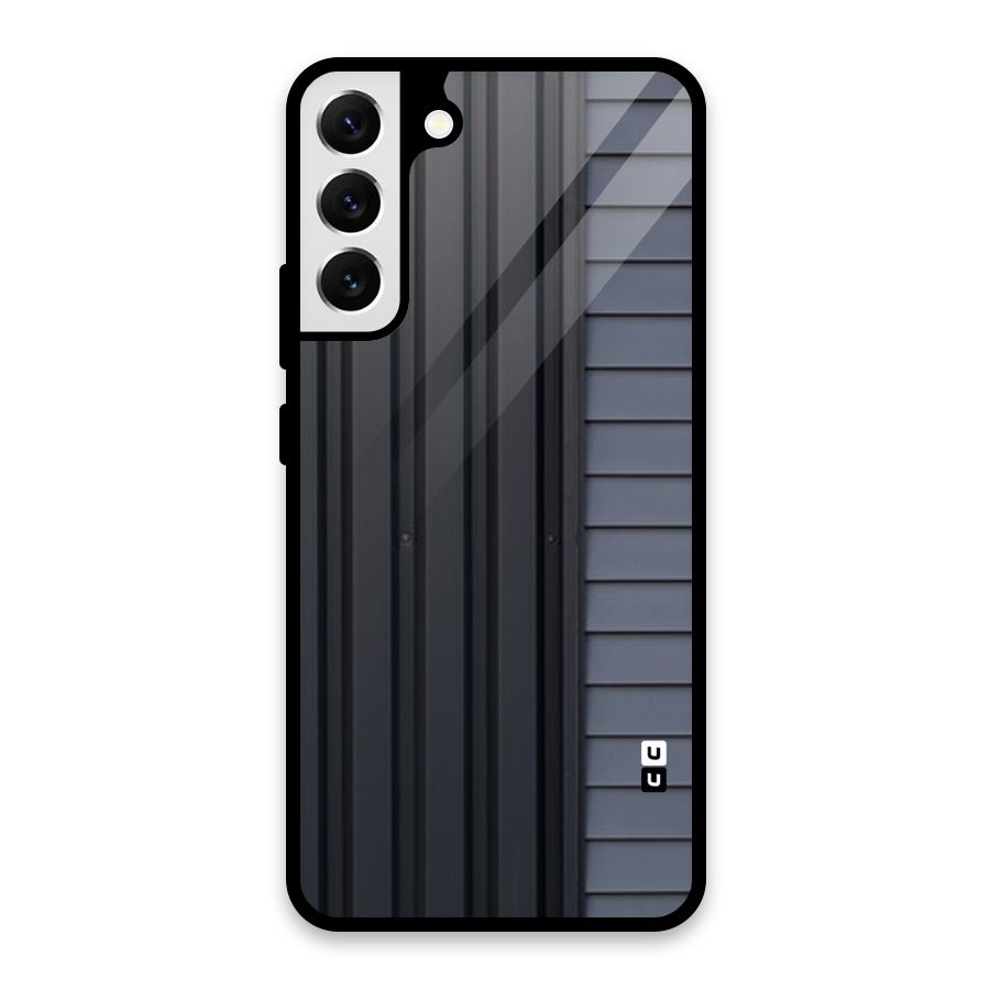 Vertical Horizontal Glass Back Case for Galaxy S22 Plus 5G
