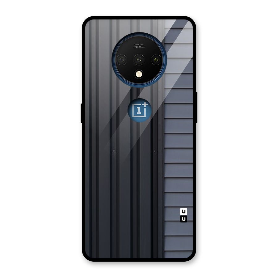 Vertical Horizontal Glass Back Case for OnePlus 7T