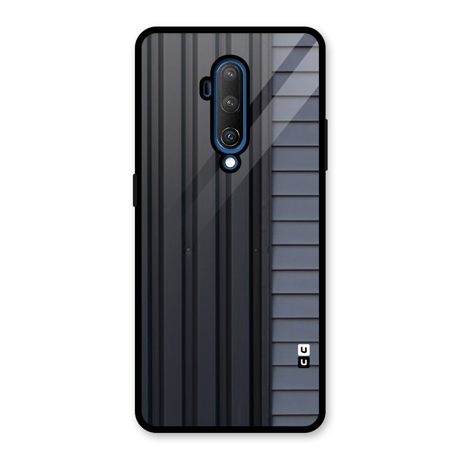Vertical Horizontal Glass Back Case for OnePlus 7T Pro