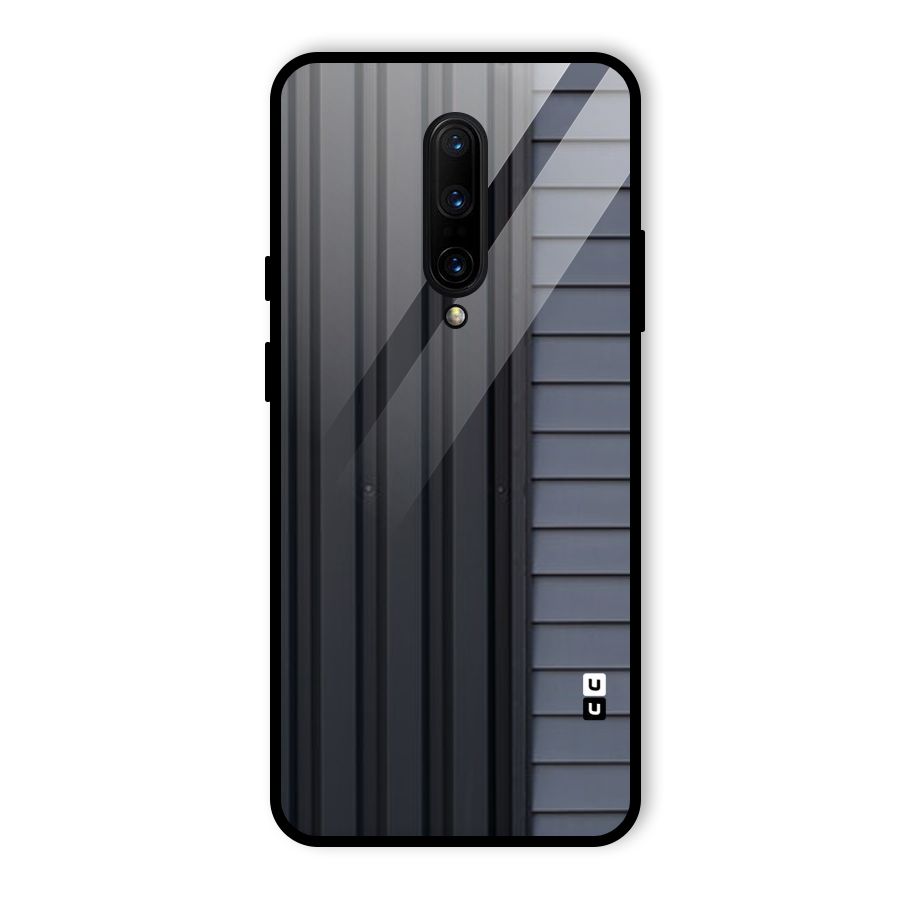 Vertical Horizontal Glass Back Case for OnePlus 7 Pro