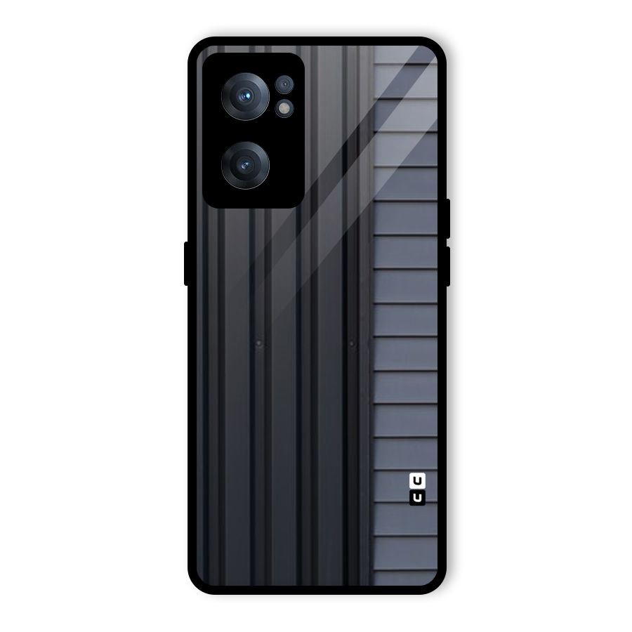 Vertical Horizontal Glass Back Case for OnePlus Nord CE 2 5G