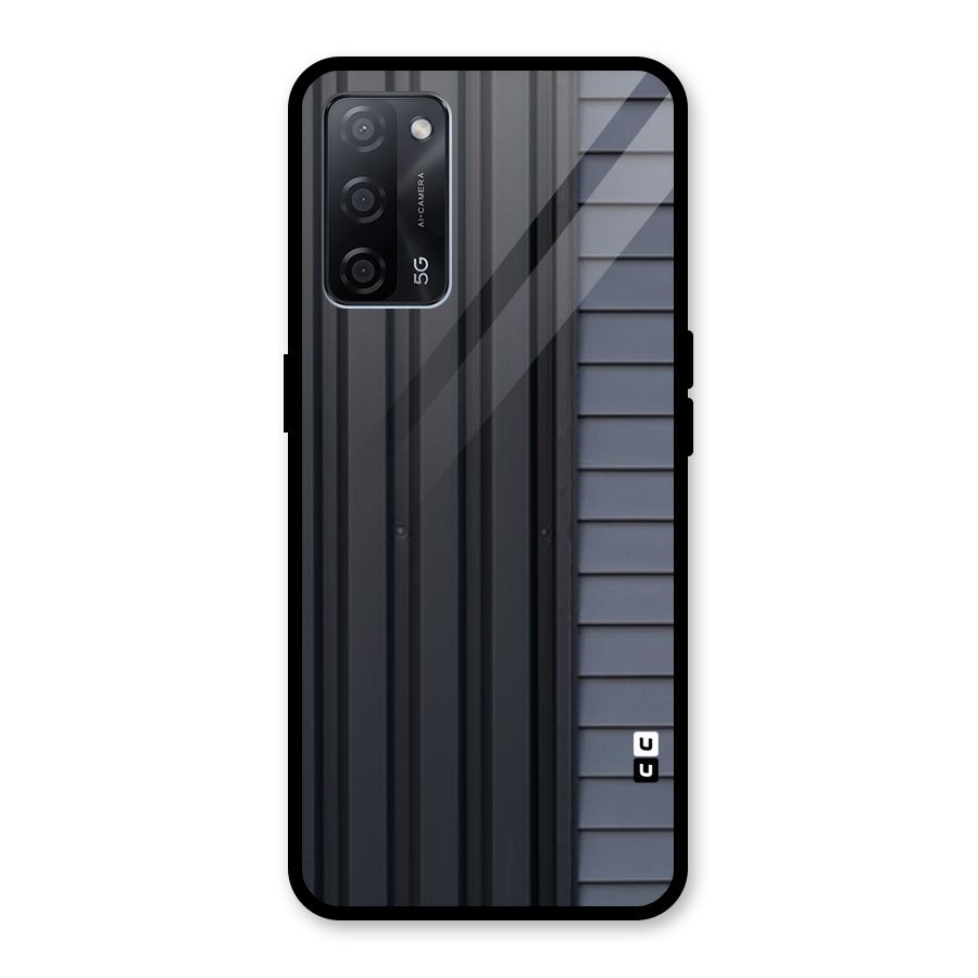Vertical Horizontal Glass Back Case for Oppo A53s 5G