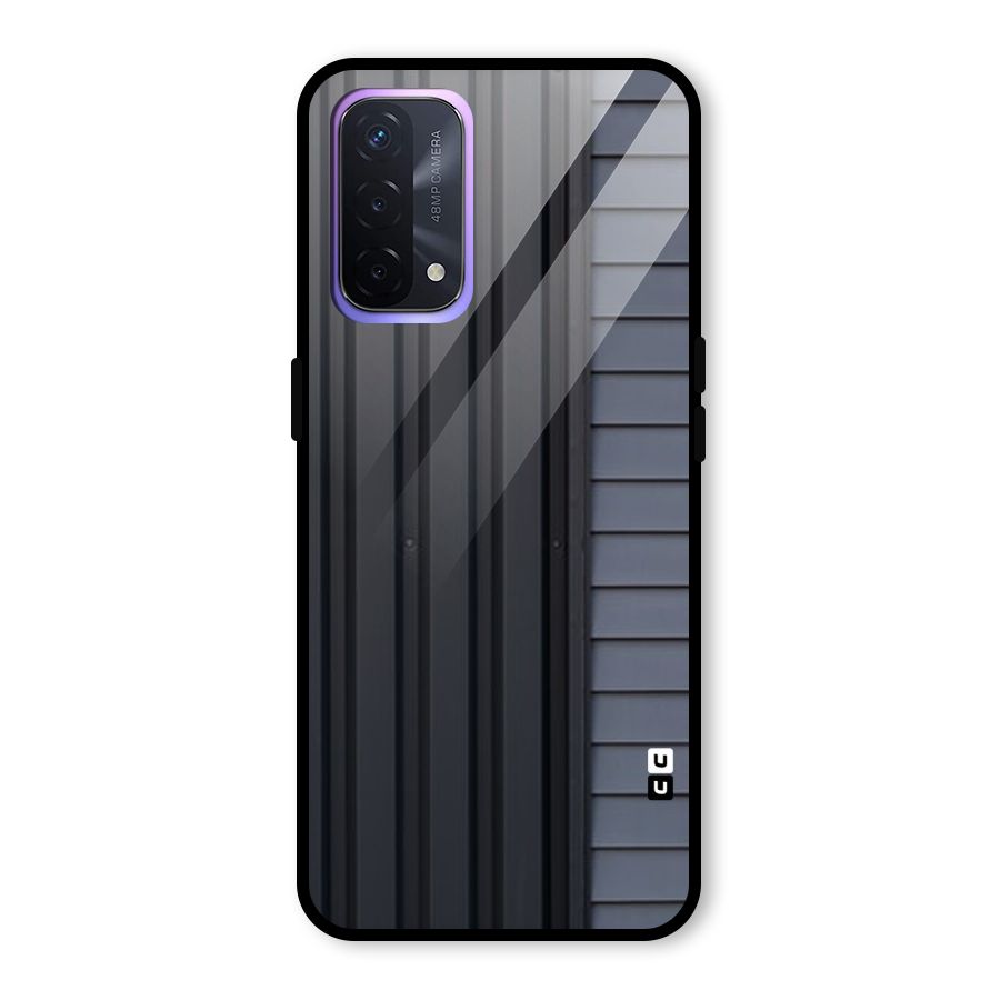 Vertical Horizontal Glass Back Case for Oppo A74 5G