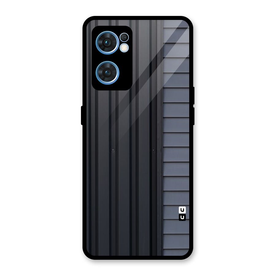 Vertical Horizontal Glass Back Case for Oppo Reno7 5G
