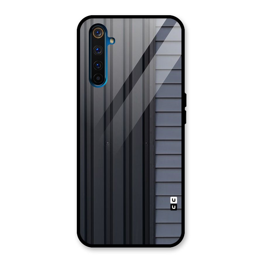 Vertical Horizontal Glass Back Case for Realme 6 Pro