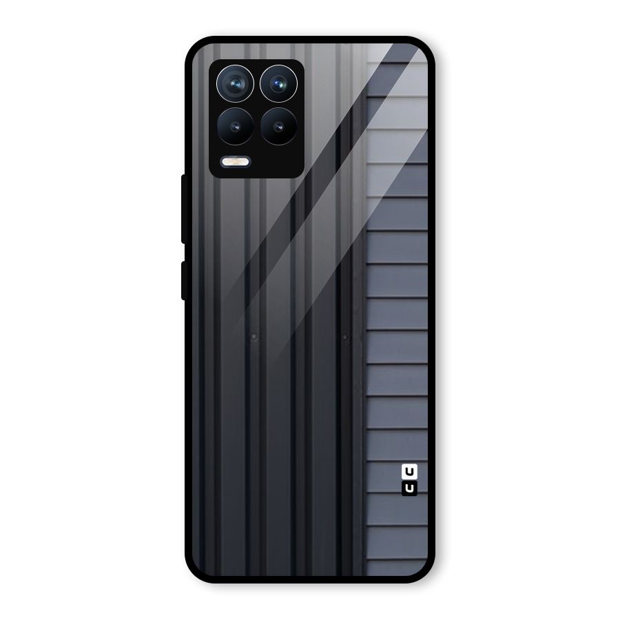 Vertical Horizontal Glass Back Case for Realme 8 Pro