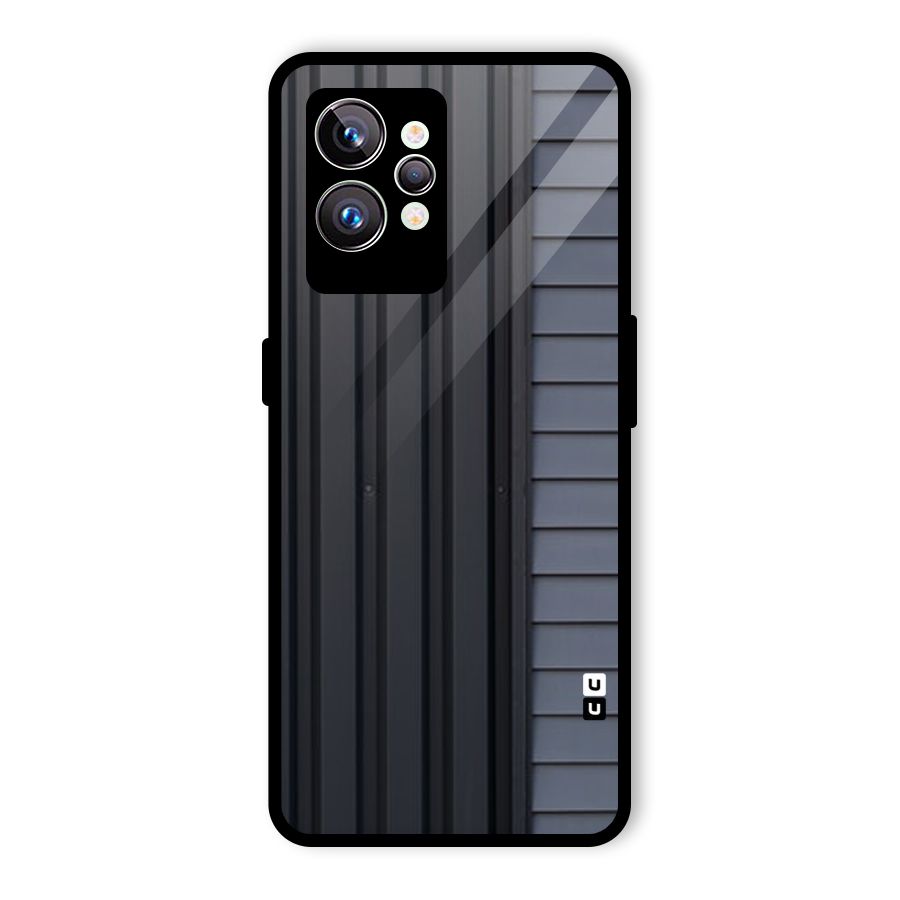 Vertical Horizontal Glass Back Case for Realme GT2 Pro