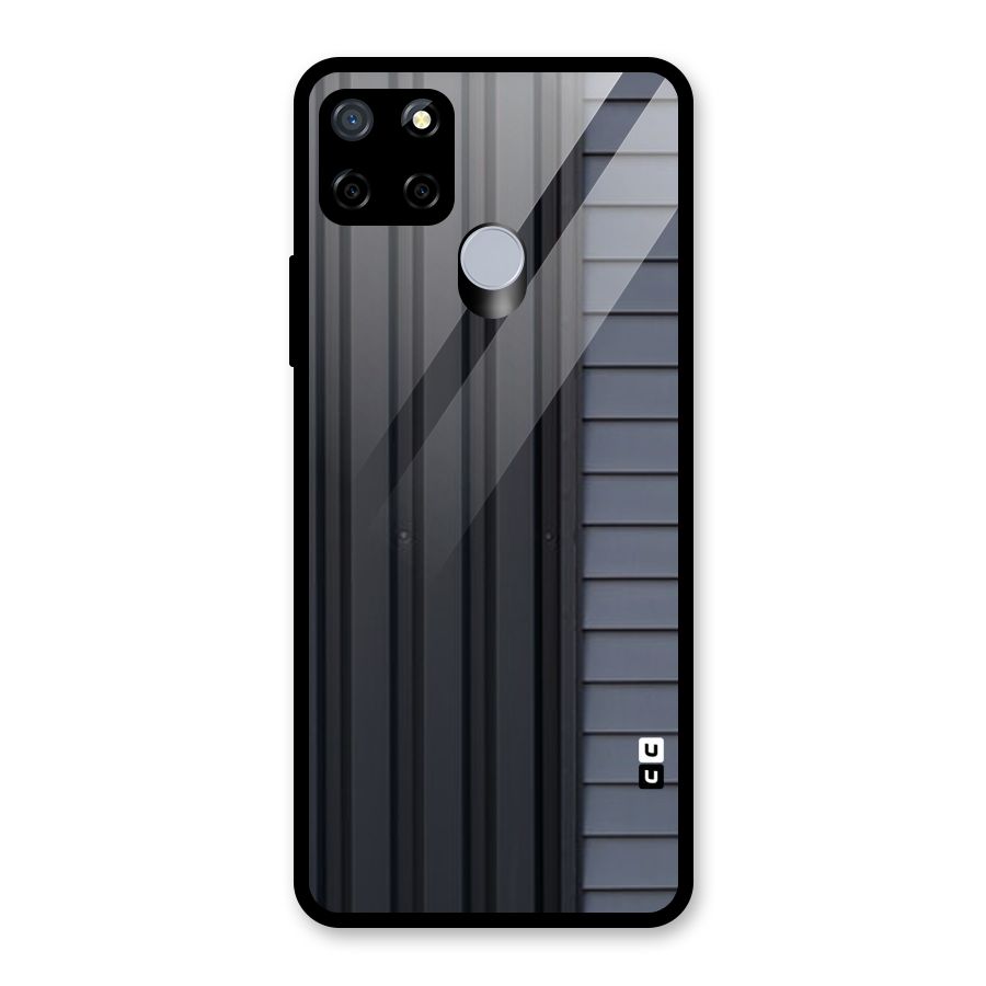 Vertical Horizontal Glass Back Case for Realme Narzo 20