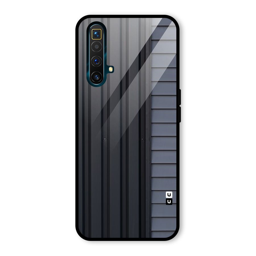 Vertical Horizontal Glass Back Case for Realme X3 SuperZoom